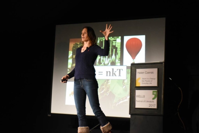 Helen Czerski - 2017 Wells Festival of Literature