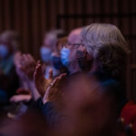 Audience at the 2020 Wells Festival of Literature